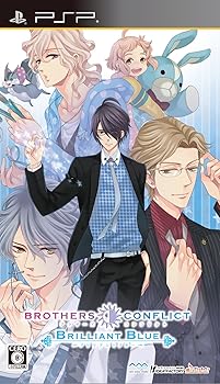 【中古】BROTHERS CONFLICT Brilliant Blue 通常版 予約携帯クリーナーストラップ付 - PSP画像