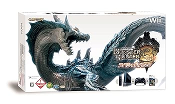 【中古】モンスターハンター3 トライ スペシャルパック Wii クロ Wiiリモコンジャケット &クラシックコントローラPRO クロ メーカー生産終了