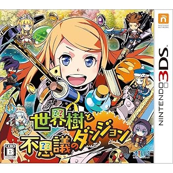 【中古】【39shop】3DS★世界樹と不思議のダンジョン 先着購入２大:マル勝スーパーファミコン2015復活版＋サントラCD ラフスケッチVer. 付（良い）｜ドリエム店