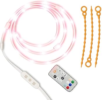 【中古】Luminoodle COLOR ルミヌードルカラー 高機能ロープ型LEDライト 1.5m 14色 リモコン ランタン 防水 キャンプ アウトドア 緊急時 COLOR