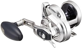 【中古】シマノSHIMANO ベイトリール 両軸 ジギング 17 オシアジガー 1500PG 右手持ち部分