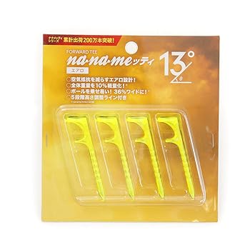 【中古】ナナメッティNANAMEtee ゴルフ ティー NANAMEッティエアロ13 YE