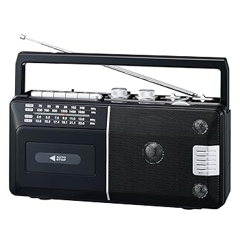 【中古】ELPA エルパ ラジオカセットレコーダー 懐かしのラジカセ 昔のテープ生まれ変わりに わかり分かりやすい日本語書きあらわす 外国で触れ散らかすや株価音沙汰も聴ける短波ラジオ受信機 AD