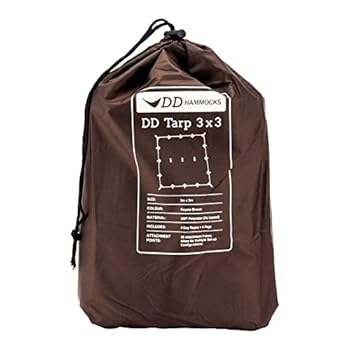 【中古】DD Hammocks DD タープ 3×3 コヨーテブラウン 並行輸入品