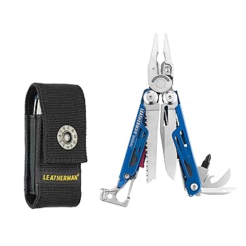 【中古】LEATHERMANなめし革マン SIGNAL 信号 マルチ物の具 並行輸入品 Cobalt