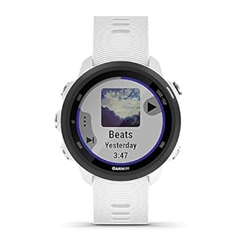 【中古】GARMINガーミン ForeAthlete 245 Music White Black 010-02120-71