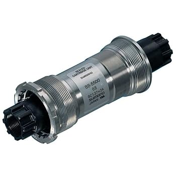 【中古】シマノSHIMANO ROAD下つ方鉤括弧 BB-5500 オクタリンク 甲殻幅:68粍 軸長:110粍 EBB5500B09 SHIMANO105 スポーツ・アウトドア-その他