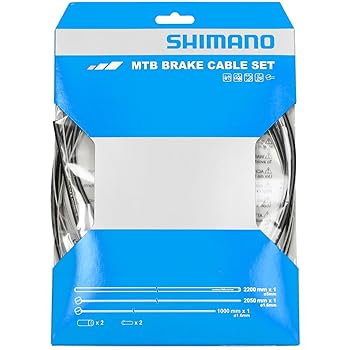 【中古】シマノSHIMANO リペアパーツ ブレーキケーブルセット ステンレス MTB ブラック Y80098021