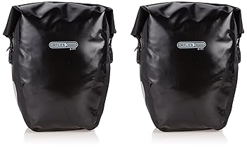 【中古】【39shop】ORTLIEBオルトリーブ★バックローラー シティ ブラック 40Lペア サイドバッグ 並行輸入品F5002（良い）｜ドリエム店