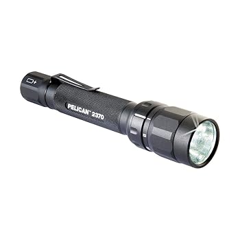 【中古】PELICAN 懐中電灯 2370 赤白青3色発光