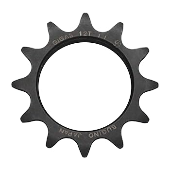 【中古】SUGINOスギノ 鎖歯車 GIGAS ギガス BCNJS 12S 黒いこと