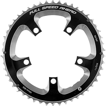 【中古】FSAエフエスエー 自転車 部品 チェーンリング CR RD SUPER black 110x50T 371-0250A