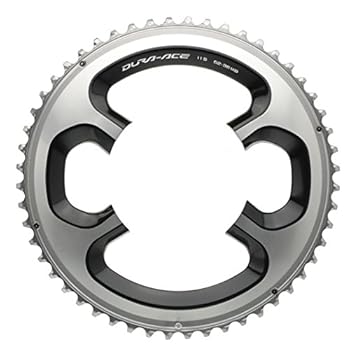 【中古】シマノSHIMANO 補修パーツ 引掛け歯付チェーンリング FC-9000 52T-MB52-36T用 Y1N298110