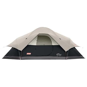 【中古】Coleman コールマン 8人用 キャンプ\u0026ハイキング ドームテント ブラック並行輸入品