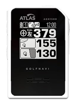 【中古】【39shop】ユピテルYUPITERU★ATLAS ゴルフナビ AGN1500（良い）｜ドリエム店