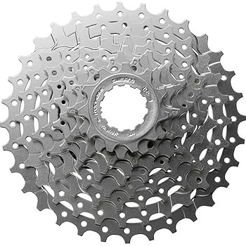 【中古】シマノSHIMANO MTBカセットスプロケット CS-HG400-9 9S 11-28T ICSHG4009128 ALIVIOアリビオ