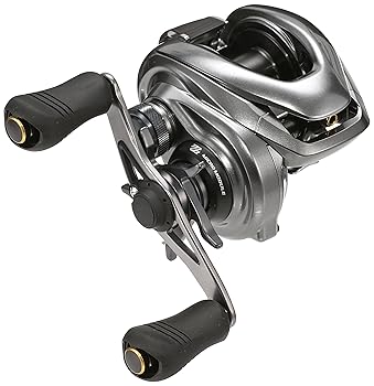 【中古】シマノSHIMANO ベイトリール 両軸 15 メタ軽銀 DC 右手持ち部分 バーサタイル