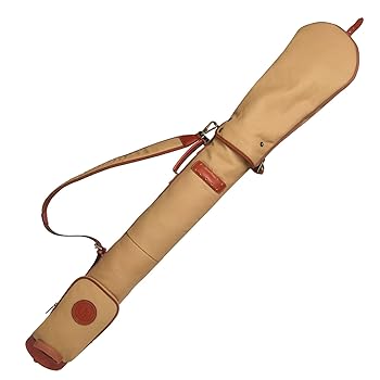 【中古】TOURBON ゴルフ 野球クラブ入れもの 軽さ ボンネット覆いかぶせる フリースパッド入り口・入口-カーキ