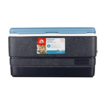【中古】iglooイグルー 冷房装置ボックス席 MAXCOLD 70 約66L マックス冷ややかさ アウトドア 難民キャンプ 余暇 御釣り 内燃機関青色 60391