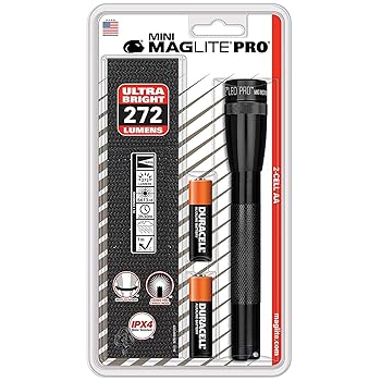 【中古】Maglite マグライト 懐中照明ランプ 単3独居室×2本 Mini Maglite PRO 2AA Cell SP2P01H 並行輸入品
