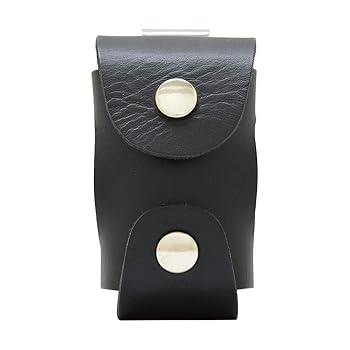 【中古】Tabataタバタ ゴルフ ボールケース ボールポーチ 2個 本革 ゴルフラウンド用品 本革製ボールホルダー ブラック GV0884