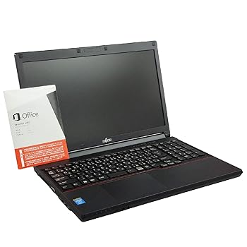 【中古】中古パソコン Windows10 MS-office2013 ノートPC 一 富士通 FMV-A574HX Core i5 4300M 2.6最大3.3GHz MEM:16GB SSD:240GB DVD-マルチ 無線LAN:搭