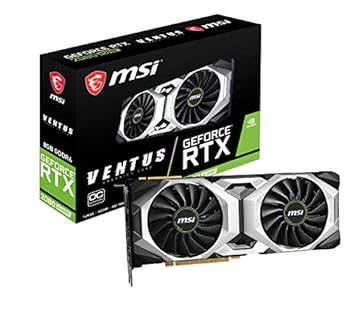 【中古】MSI GeForce RTX 2080 SUPER VENTUS OC グラフィクスゲーム盤 VD7027