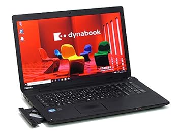 【中古】中古パソコン ノートパソコン 本体 東芝 dynabook Satellite B373J Core i5 3340M 2.7GHz 4GB HDD320GB 17.3インチ Windows10 LibreOffice搭載