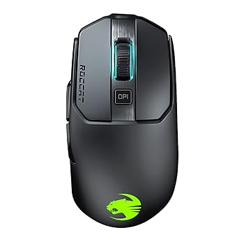 【中古】ROCCAT Kain 200 無線電話 Titan鳴らす RGB ゲーミングマウス 光学式 Owl-Eye 16K, 傍え名取り草, 無線電話 黒いこと 国内定まり品 ＦＲＧ目論む