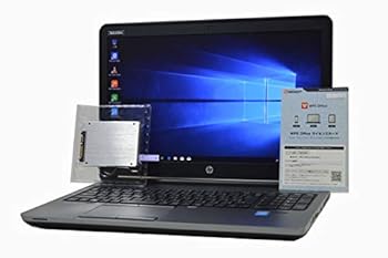 【中古】【39shop】ノートパソコン★Office搭載 SSD 512GB 新品換装 HP ProBook 650 G1 第4世代 Core i5 4200M FullHD 1920×1080 15.6インチ 4GB512GBDVDROMWebカメ(非常に良い)|ドリエム店