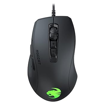 【中古】ROCCAT ゲーミングマウス Kone Pure Ultra 有線 PVC 黒いこと黒 光学式16K姿勢名取り草軽さ66gFPS RGB Windows 7以後 日本置き目代わりになる店品