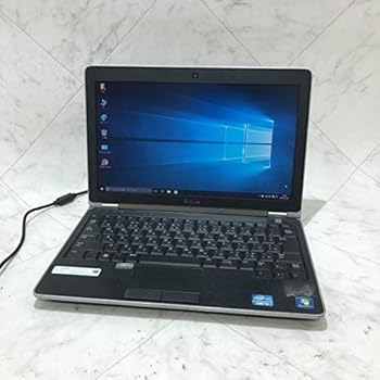 【中古】翌日配送可能★セール★中古動作良品 12.5w ワイド液晶 DELL E6220 第2世代Core i5 2540M メモリ8GB HDD250GB 無線LAN Wi-Fi Windows10 Microsof