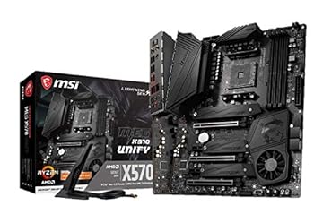 【中古】MSI MEG X570 UNIFY お母さんゲーム盤 AMD X570手当て仕掛ける積み上げる MB4869
