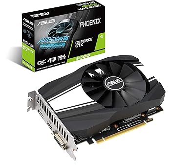 【中古】ASUS NVIDIA GeForce GTX 1650 SUPER 積み上げる シングルファンモデル 4G PH-GTX1650S-O4G