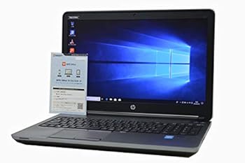 【中古】【39shop】ノートパソコン★Office搭載 HP ProBook 650 G1 第4世代 Core i5 4200M FullHD 1920×1080 15.6インチ 16GB320GBDVDROMWebカメラWiFi対応無線LANB(非常に良い)|ドリエム店