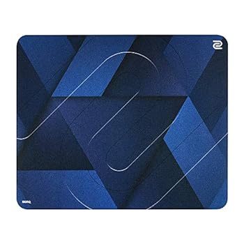 【中古】BenQ ゲーミングマウスパッド ZOWIE G-SR-SEDEEP BLUE布製クロスラバーベース滑り止め加工100%フルフラット3.5ｍｍ
