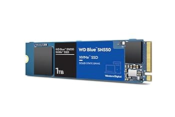 【中古】Western Digital ウエスタンデジタル 内蔵SSD 1TB WD Blue SN550 読取り最大 2,400MB秒 NVMe WDS100T2B0C-EC 国内正規代理店品