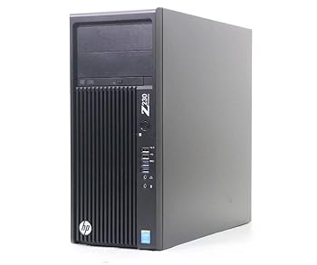 【中古】hp Z230 Tower Workstation Xeon E3-1226 v3 3.3GHz 16GB 500GBHDD Quadro K620 ヴィデオディスク-ロム Windows10 Pro 64bit