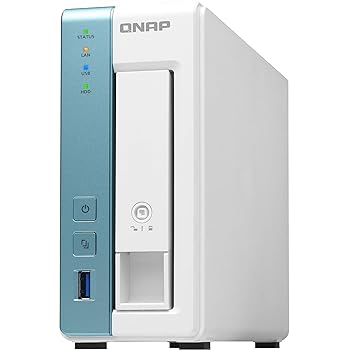【中古】QNAPキューナップ TS-131K 専用OS QTS搭載 クアッドコア1.7GHz CPU 1GBメモリ 1ベイ ホーム\u0026SOHO向け スナップショット機能対応 NAS 2