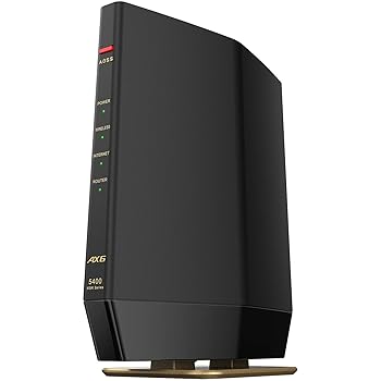 【中古】バッファロー WiFi ルーター無線LAN 最新規格 Wi-Fi6 11ax 11ac AX5400 4803+574Mbps 日本メーカー iPhone131211iPhone SE第二世代PS5 メーカー