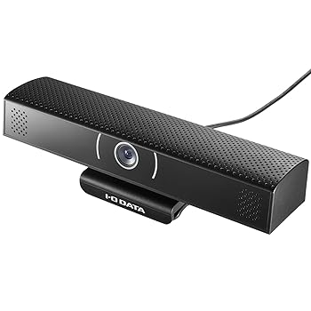 【中古】アイ・オー・データ USBカメラ マイク・スピーカー一体型 Webカメラ 音声通話 Full HD 広角レンズ エコーキャンセラー Web会議 ZoomTeamsSkype対