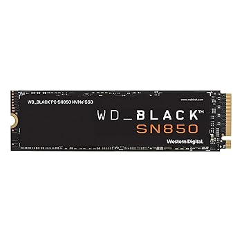【中古】WD_BLACK 2肺結核 SN850 NVMe 内蔵型ゲーミングSSD ソリッドステート運転 - Gen4 PCIe M.2 2280 3D NAND 素晴らしい7,000MBs - WDS200T1X0E