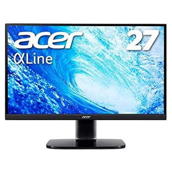 【中古】Acer 管する AlphaLine KA272Abmiix 27in VA 非光輝 盛りだくさん固定ディスク 1msVRB75サイクル HDMI AMD FreeSync 広々とした可視性角178° VESAマウント相応う 金棒引き