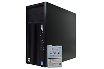 【中古】ゲーミング デスクトップパソコン Office 搭載 NVIDIA GeForce GTX 1050 Ti 搭載 SSD 256GB HP Z230 Workstation MT ミニタワー 第4世代 Xeon E3