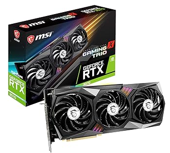 【中古】MSI GeForce RTX 3070 GAMING X TRIO グラフィクスゲーム盤 VD7417