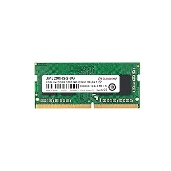 【中古】トランセンドジャパン Transcend ノートPC用メモリ PC4-25600DDR4-3200 8GB 1.2V 260pin SO-DIMM 1Rx16 1Gx16 CL22 無期限 JM3200HSG-8G 28,059円