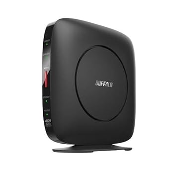【中古】緩衝装置置き目 WSR-3200AX4SDBK Wi-Fi 6 無線電話ローカルエリアネットワークルータ 11axacnagb 2401+800Mbps Ipv6相応う