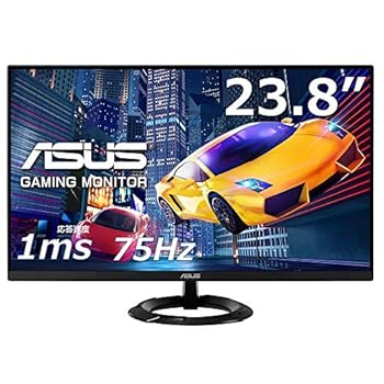【中古】ASUS ゲーミングモニター 23.8in 1ms MPRT返事をする迅速さ 75サイクル VZ249HEG1R-J IPS 薄さ7粍のウルトラか細い 国内定まり品