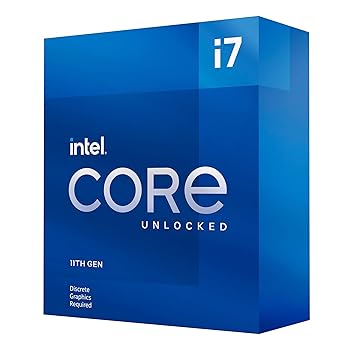 【中古】Intel インテル Core i7-11700KF 事務机いの一番中央処理装置 8中核グループ 最大限度5.0GHz アン鍵を掛ける相応う LGA1200 インテル500つづき物＆選りわける400シリー