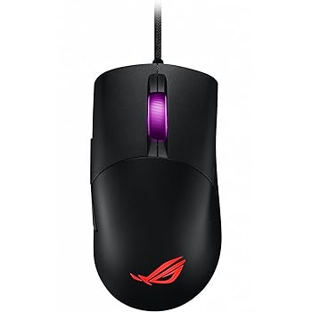 【中古】ASUSTek ゲーミングマウス 有線 P509 ROG KERIS 超軽さ 62g 右利き ROGマイクロ取り替えっこ 国内定まり品